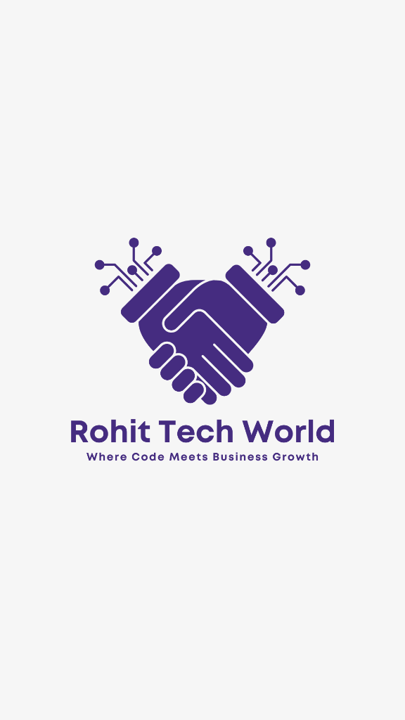 Rohit Tech World Logo